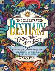 Illustrated Bestiary: Collectible Box Set: Guidance and Rituals from 36 Inspiring Animals; Includes Hardcover Book, Deluxe Oracle Card Set, and Carrying Pouch цена и информация | Самоучители | kaup24.ee