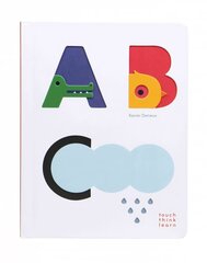 TouchThinkLearn: ABC: (Baby Board Books, Baby Touch and Feel Books, Sensory Books for Toddlers) цена и информация | Книги для малышей | kaup24.ee