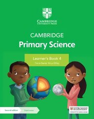 Cambridge Primary Science Learner's Book 4 with Digital Access (1 Year) 2nd Revised edition цена и информация | Книги для подростков и молодежи | kaup24.ee