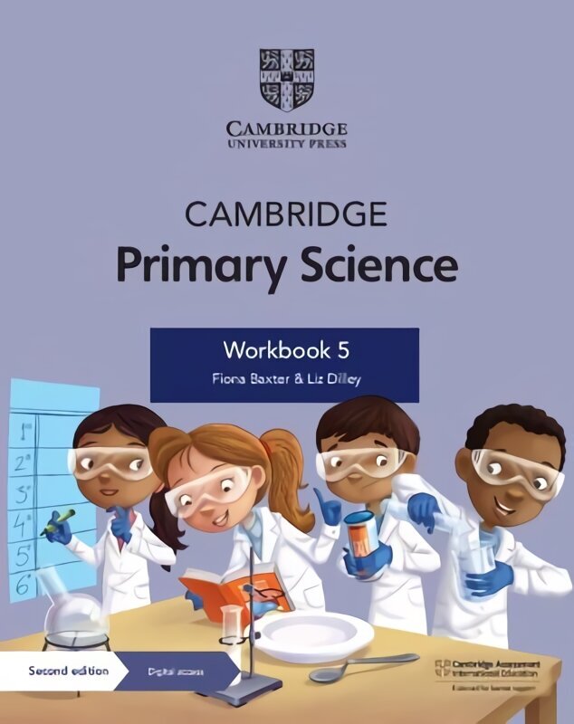 Cambridge Primary Science Workbook 5 with Digital Access (1 Year) 2nd Revised edition hind ja info | Noortekirjandus | kaup24.ee