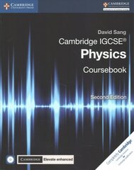 Cambridge IGCSE (R) Physics Coursebook with CD-ROM and Cambridge Elevate   Enhanced Edition (2 Years) 2nd Revised edition, Cambridge IGCSE (R) Physics Coursebook with CD-ROM and Cambridge Elevate   Enhanced Edition (2 Years) цена и информация | Книги для подростков и молодежи | kaup24.ee