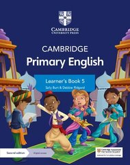 Cambridge Primary English Learner's Book 5 with Digital Access (1 Year) 2nd Revised edition цена и информация | Книги для подростков и молодежи | kaup24.ee