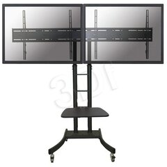 NewStar Mobile Flatscreen Floor Stand - (height: 115-185 cm) цена и информация | Кронштейны и крепления для телевизоров | kaup24.ee