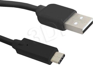 Qoltec Cable USB 3.1 typC Male / USB 2.0 A Male | 1,0m hind ja info | Kaablid ja juhtmed | kaup24.ee