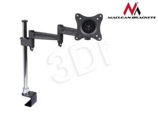 Maclean MC-628 Universal Arm LCD Monitor Desk Mount 13''-27'' 15kg hind ja info | Kaablid ja juhtmed | kaup24.ee