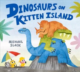 Dinosaurs on Kitten Island hind ja info | Väikelaste raamatud | kaup24.ee