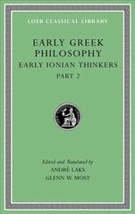 Early Greek Philosophy: Early Ionian Thinkers, Part 2, Volume III цена и информация | Исторические книги | kaup24.ee