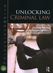 Unlocking Criminal Law 8th edition цена и информация | Книги по экономике | kaup24.ee