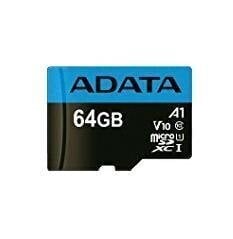 Карта памяти ADATA Premier UHS-I 64 GB, MicroSDXC, Fl цена и информация | ADATA Мобильные телефоны, Фото и Видео | kaup24.ee