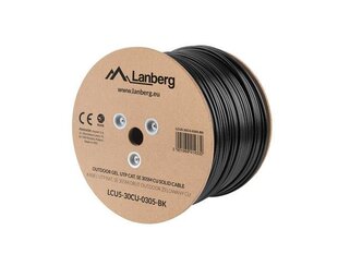 Kaabel Lanberg Cat5e, 305 m hind ja info | Kaablid ja juhtmed | kaup24.ee