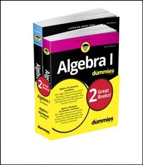 Algebra I For Dummies Book plus Workbook Bundle, 3rd Edition 3rd Edition цена и информация | Книги по экономике | kaup24.ee