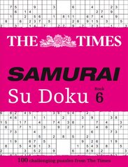 Times Samurai Su Doku 6: 100 Challenging Puzzles from the Times цена и информация | Книги о питании и здоровом образе жизни | kaup24.ee