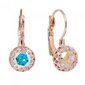 Naiste kõrvarõngad Diamond Sky „Vintage (Aurora Borealis)" koos Preciosa kristallidega DS02A456 hind ja info | Kõrvarõngad | kaup24.ee