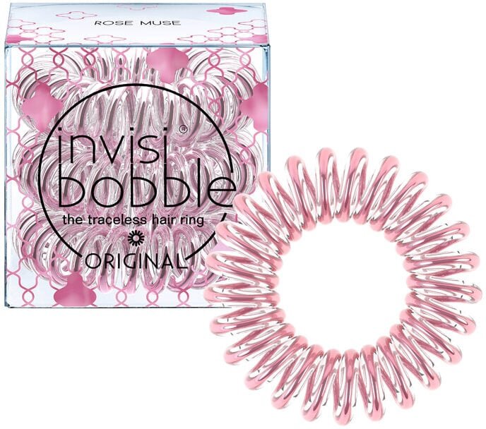 Invisibobble Invisibobble 3 pieces - Rubber Band Hair Rose Muse hind ja info | Juuste aksessuaarid | kaup24.ee