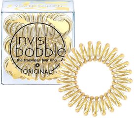 Резинка для волос Invisibobble The Traceless You´re Golden, 3 шт. цена и информация | Аксессуары для волос | kaup24.ee