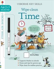 Wipe-Clean Time 8-9 hind ja info | Noortekirjandus | kaup24.ee