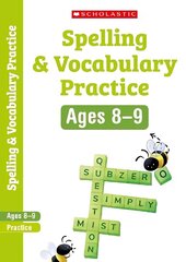 Spelling and Vocabulary Workbook (Ages 8-9), Year 4 hind ja info | Noortekirjandus | kaup24.ee