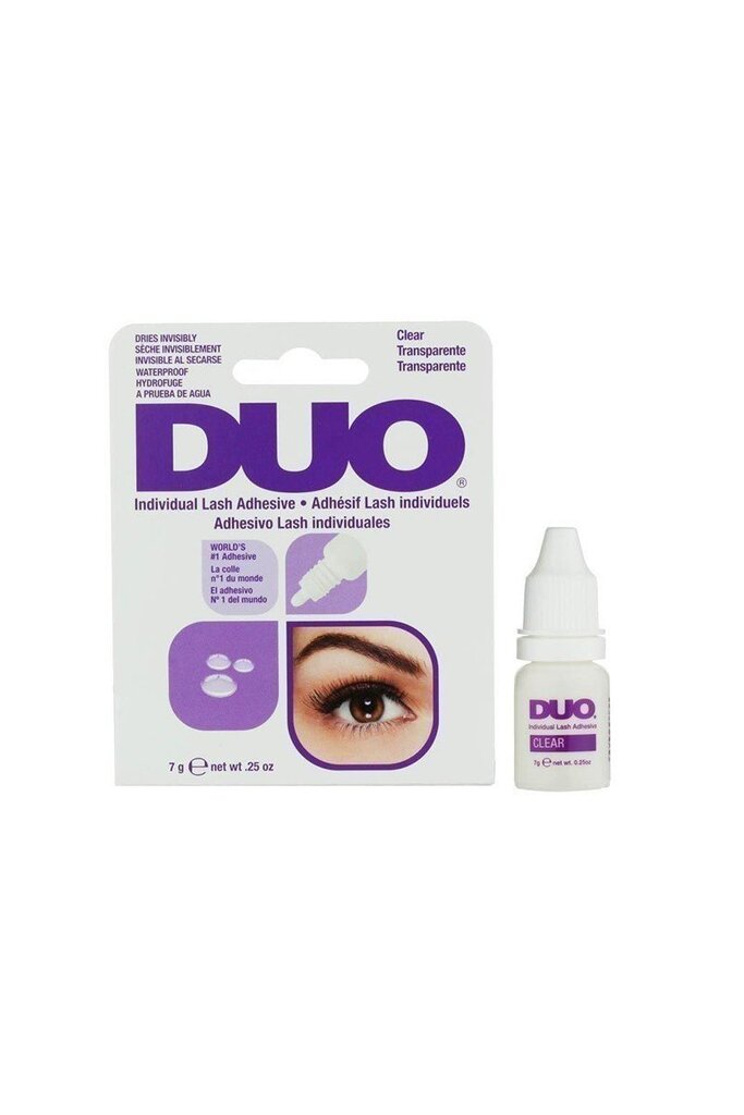 Kunstripsme liim Ardell Duo Eyelash Clear 7 g цена и информация | Kunstripsmed, ripsmekoolutajad | kaup24.ee