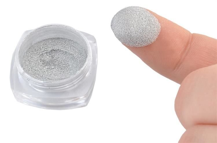 Metalliseeritud efektiga küünepulber Chromix Powder 10 ml цена и информация | Küünelakid, küünetugevdajad | kaup24.ee