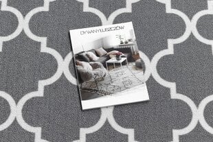 Rugsx ковровая дорожка Maroko 30352, серая, 110 cм цена и информация | Ковры | kaup24.ee