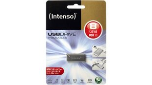 USB-mälupulk USB Intenso 3534470, 8GB hind ja info | Mälupulgad | kaup24.ee