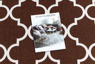 Rugsx ковровая дорожка Maroko 30351, коричневая, 120 cм цена и информация | Ковры | kaup24.ee