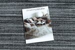 Rugsx ковровая дорожка Streifen, антрацит, 120 см