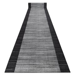 Rugsx ковровая дорожка Streifen, антрацит, 120 см цена и информация | Ковры | kaup24.ee