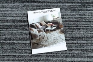 Rugsx ковровая дорожка Streifen, антрацит, 57 см цена и информация | Ковры | kaup24.ee
