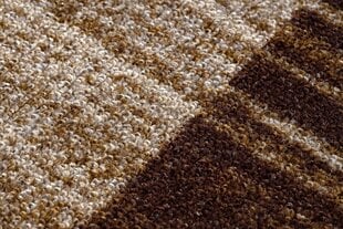 Rugsx ковровая дорожка Streifen, коричневая, 57 см цена и информация | Ковры | kaup24.ee