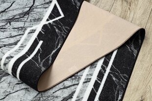 Rugsx ковровая дорожка, мрамор серого цвета, 100 см цена и информация | Ковры | kaup24.ee
