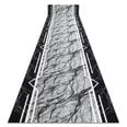 Rugsx ковровая дорожка, мрамор серого цвета, 100 см
