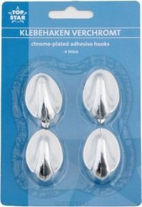 Vannitoa nagide komplekt Top Star kroom, 4-osaline цена и информация | Vannitoa sisustuselemendid ja aksessuaarid | kaup24.ee