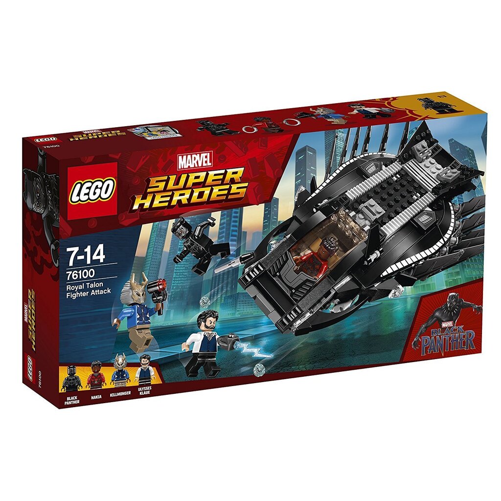 76100 LEGO® Marvel SUPER HEROES Royal Talon Fighter Attack hind ja info | Klotsid ja konstruktorid | kaup24.ee