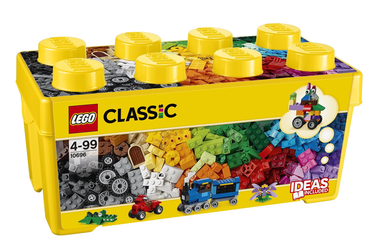 10696 LEGO® Classic LEGO keskmine klotskarp цена и информация | Klotsid ja konstruktorid | kaup24.ee