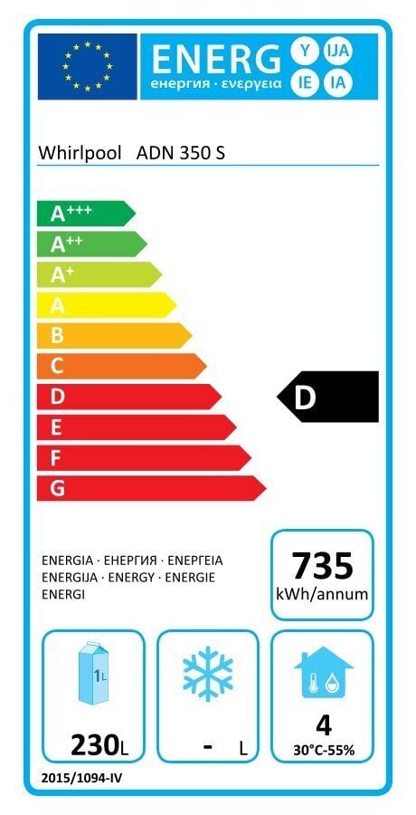 Whirpool ADN350S Pro hind ja info | Külmkapid | kaup24.ee