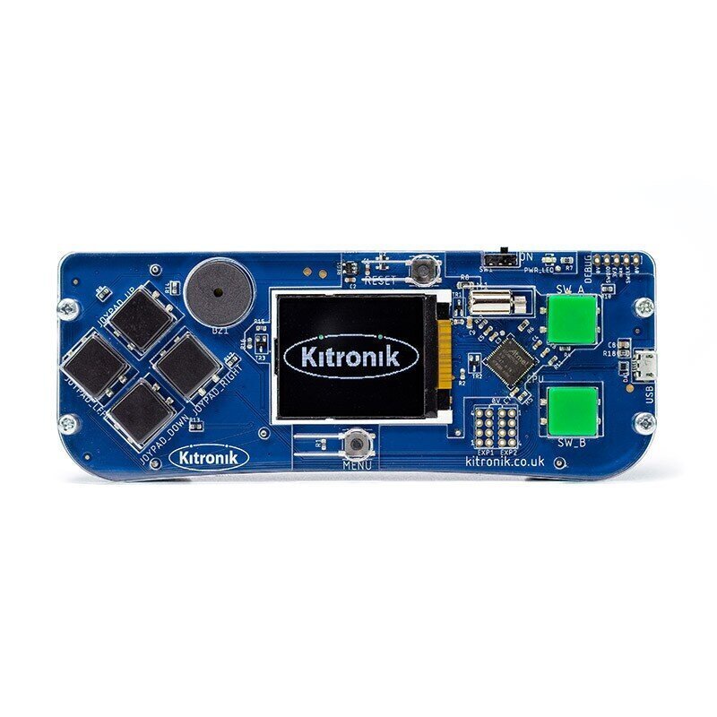 Kitronik ARCADE konsool, sobib MakeCode Arcade – Kitronik 5311 цена и информация | Robootika, konstruktorid ja tarvikud | kaup24.ee