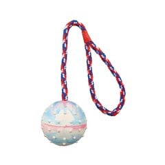 Мяч TRIXIE с веревкой, натуральный каучук, ø 6-30 см цена и информация | Игрушки для собак | kaup24.ee