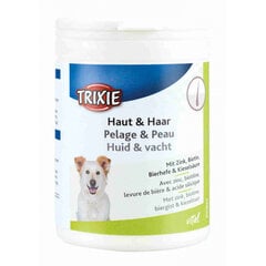 Tabletid koerte naha ja karvkatte jaoks TRIXIE 220 g hind ja info | Toidulisandid ja parasiitide vastased tooted | kaup24.ee