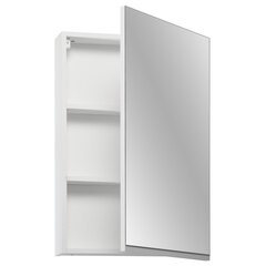 Навесной шкафчик для ванной с зеркалом Defro Mataro, белый цена и информация | Шкафчики для ванной | kaup24.ee