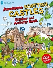 Awesome Scottish Castles: Sticker and Activity Book hind ja info | Väikelaste raamatud | kaup24.ee