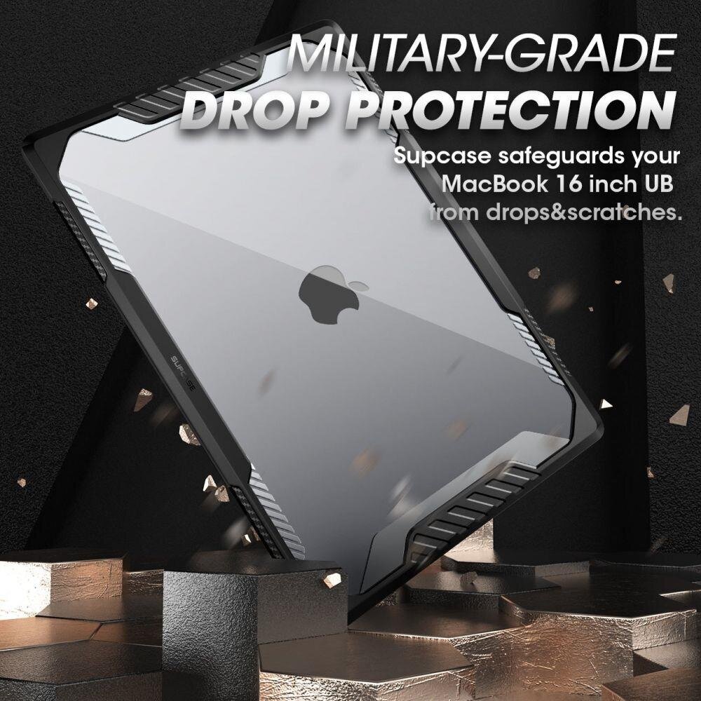 Supcase Unicorn Beetle Pro MacBook Pro 16 2021 black hind ja info | Sülearvuti tarvikud | kaup24.ee