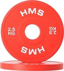 Olümpiaraskus HMS CBRS25, 2 x 2,5 kg hind ja info | Hantlid, kangid, raskused | kaup24.ee