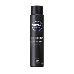 Спрей-антиперспирант Nivea Men Deep 48H, 250 мл цена и информация | Дезодоранты | kaup24.ee