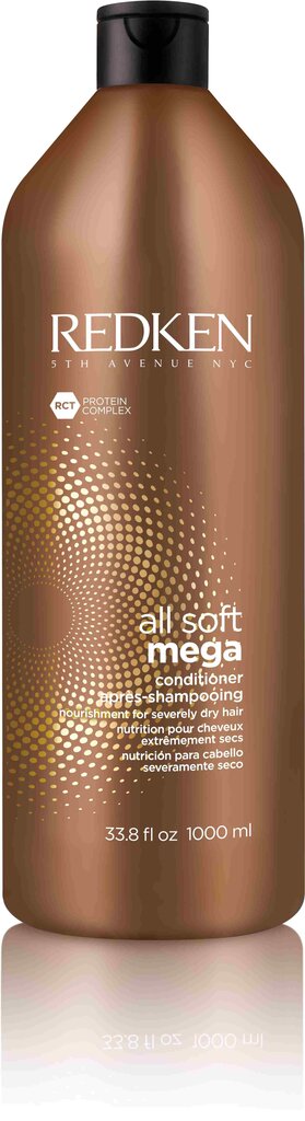 Palsam Redken All Soft Mega Conditioner, 1000ml hind ja info | Juuksepalsamid | kaup24.ee