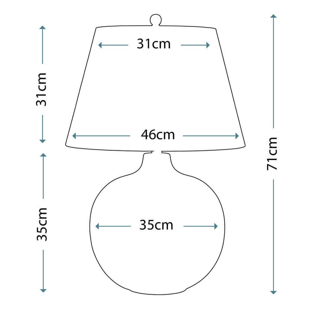 Laualamp Elstead Lighting Laguna LAGUNA-TL-LRG hind ja info | Laualambid | kaup24.ee