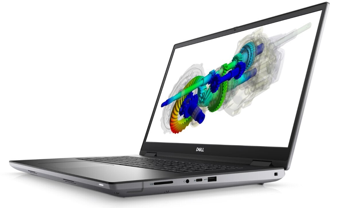 Dell Precision 7770, 17.3 ", WVA, FHD, 60 Hz, 1920 x 1080, Anti-glare, Intel Core i7, i7-12850HX, 16 GB, SSD 512 GB, NVIDIA RTX A1000, GDDR6, 4 GB, Windows 11 Pro, ENG, Grey hind ja info | Sülearvutid | kaup24.ee