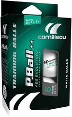 Lauatennise pallid Cornilleau P-BALL 2* (6 tk.) цена и информация | Мячи для настольного тенниса | kaup24.ee