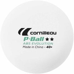 Lauatennise pallid Cornilleau P-BALL 2* (6 tk.) цена и информация | Мячи для настольного тенниса | kaup24.ee