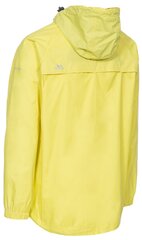 Tüdrukute jope-vihmakeep Trespass Qikpac Jacket, Yellow hind ja info | Laste vihmariided | kaup24.ee